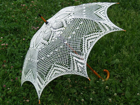 зонтик крючком