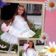 Ажурное пончо для девочки Ажурное пончо для девочки