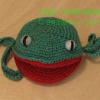 Лягушка - вязаная игрушка для начинающих Лягушка - вязаная игрушка для начинающих