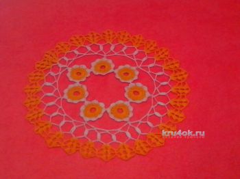 Салфетка крючком. Работа Ивановой Светланы