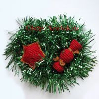 Вязание крючком ёлочных игрушек Вязание крючком ёлочных игрушек