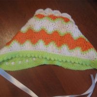Чепчик и пинетки от Марины Милокумовой