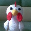 Вязаная игрушка — петушок