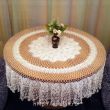 Ажурная скатерть с ананасами