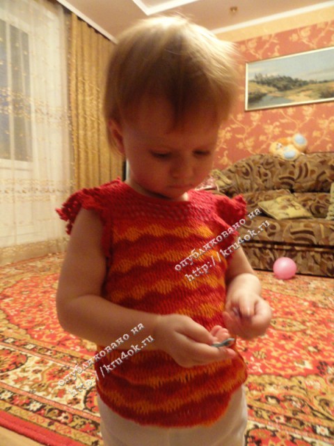 вязание крючком для детей