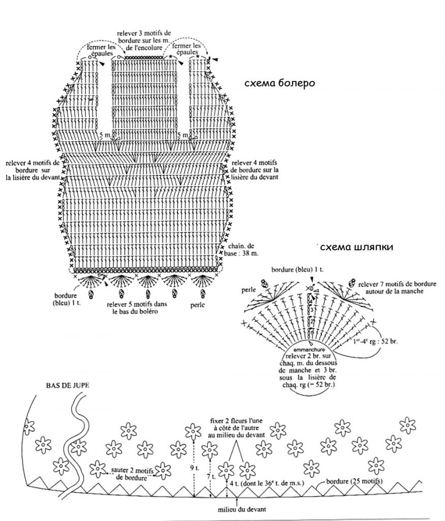 Схемы платья для барби крючком схемы и описание на русском