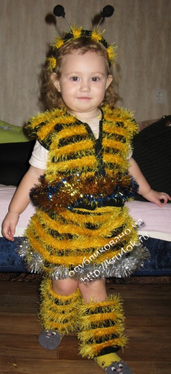 Новогодний костюм Пчелка