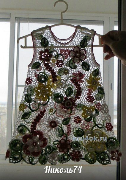 Платье для девочки - работа Нины Колотило 