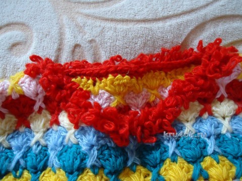 Джемпер для девочки - работа Татьяны вязание и схемы вязания