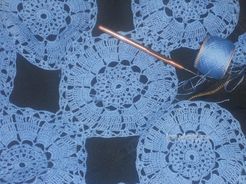Комбинированные брюки - работа Аллы вязание и схемы вязания