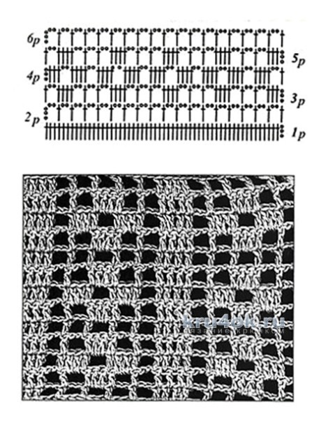 Туника крючком - работа Аллы вязание и схемы вязания