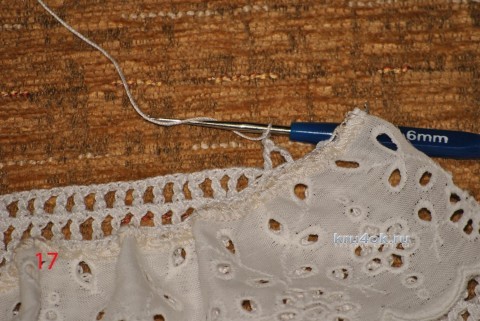Комбинированное платье для девочки. Мастер - класс! вязание и схемы вязания