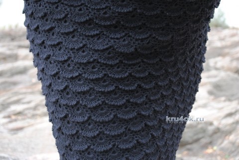 Вязаная юбка. Работа Ирины вязание и схемы вязания