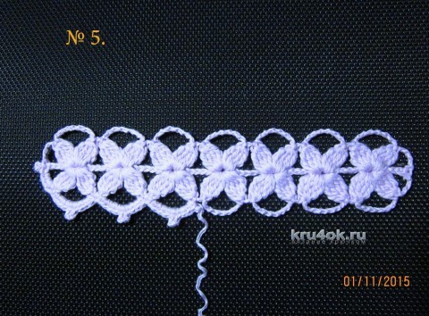 Мастер - класс по вязанию ленточного кружева от Валентины Литвиновой вязание и схемы вязания