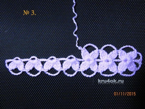 Мастер - класс по вязанию ленточного кружева от Валентины Литвиновой вязание и схемы вязания