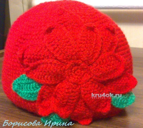 Комплект Красная шапочка. Работа Борисовой Ирины вязание и схемы вязания