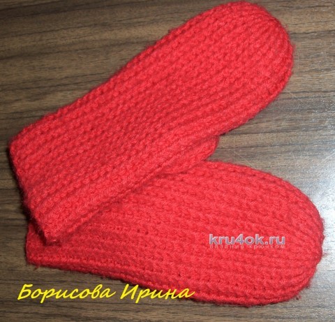 Комплект Красная шапочка. Работа Борисовой Ирины вязание и схемы вязания