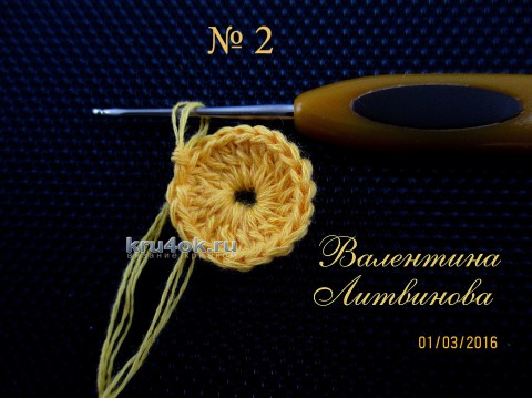 Мастер-класс Валентины Литвиновой по вязанию крючком детской шапочки–панамочки вязание и схемы вязания