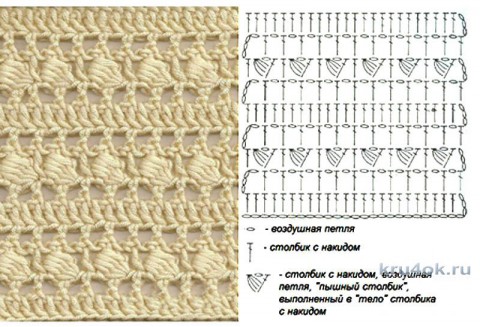 Вязаная юбка. Работа Татьяны Беспичанской вязание и схемы вязания