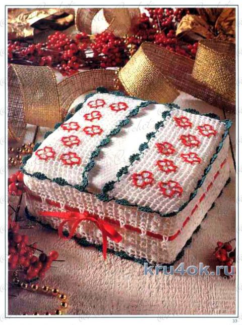 Вязаные крючком салфетницы Прованс. Работы Alise Crochet вязание и схемы вязания