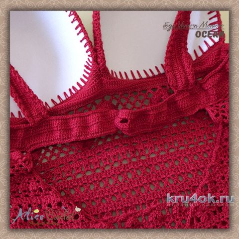 Боди OCEAN Vanessa Montoro. Работа Alise Crochet вязание и схемы вязания