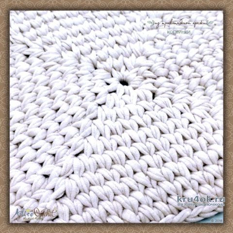 Корзинки из трикотажной пряжи. Работы Alise Crochet вязание и схемы вязания