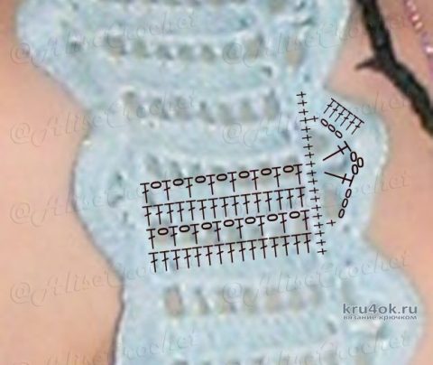 Костюм для девочки Ромашка. Работа Alise Crochet вязание и схемы вязания