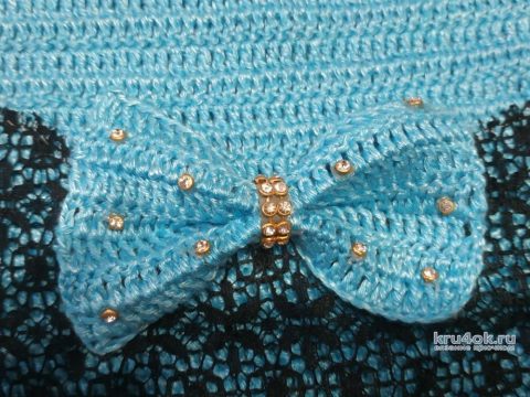 Платье для девочки Минни Маус. Работа AlenaVerkhovod вязание и схемы вязания