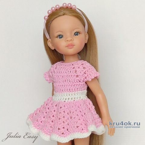 Платье SISSY для куклы Paola Reina. Работа Julia Easy