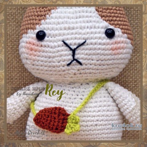 Rey маленький зайчик от Hain Сhan. Работа Alise Crochet вязание и схемы вязания