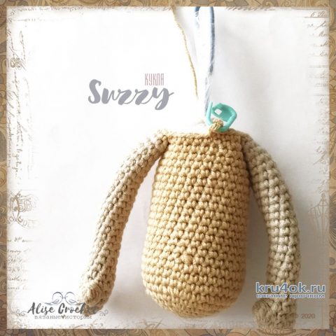 Кукла Suzzy связанная крючком. Работа Alise Crochet вязание и схемы вязания