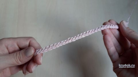 Вяжем крючком эластичный наборный край, видео-урок вязание и схемы вязания
