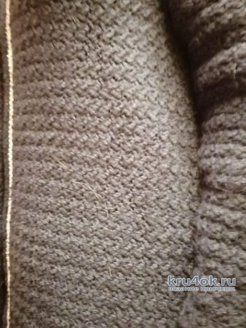 Очень простое пальто крючком. Работа Таисии вязание и схемы вязания