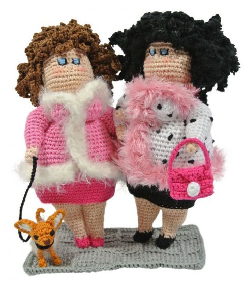 Кукла Толстушка, вязание крючком