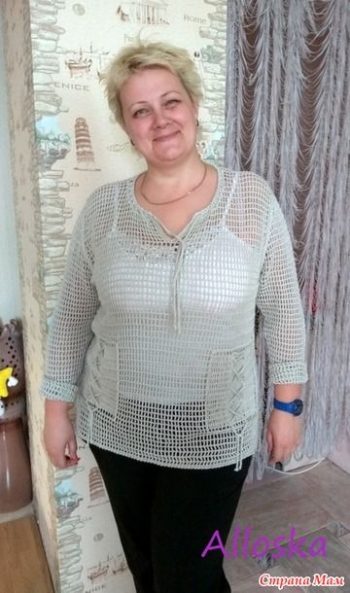 Рубашка крючком 30 авторских схем и описаний