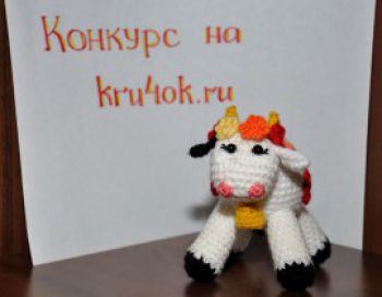 Цветочная коровка